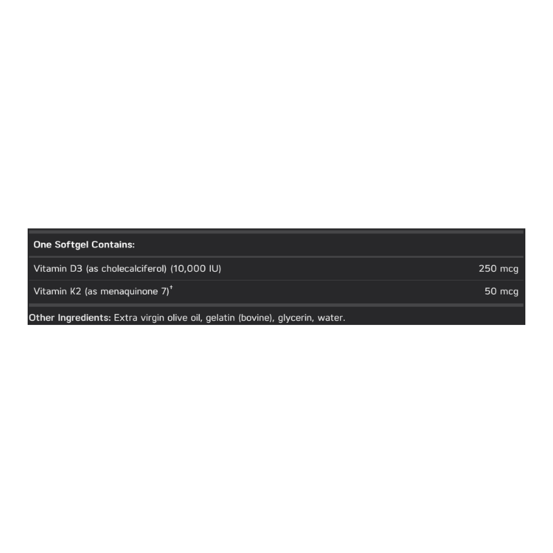 D3-10,000 + K2