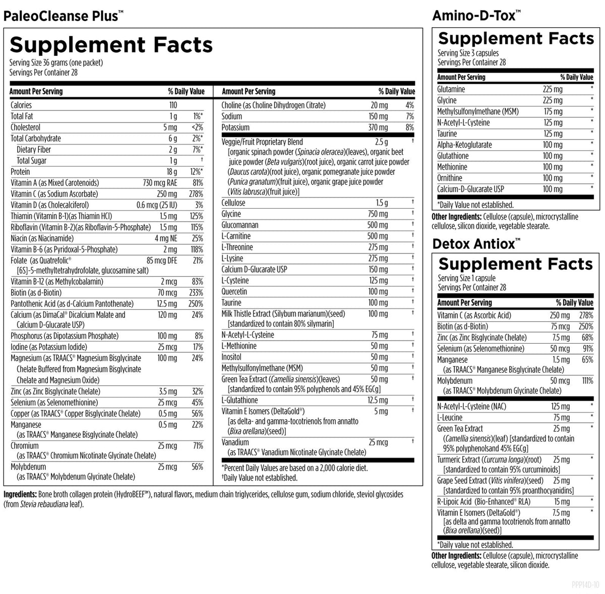 PaleoCleanse Plus™ Detox Program - Strawberry Vanilla