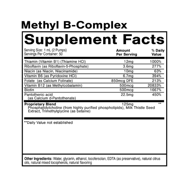 Liposomal Methyl B Complex