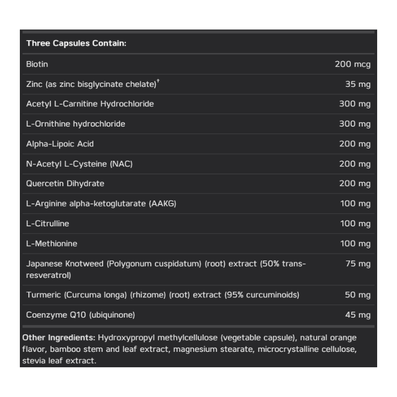 Mitochondrial Recharge