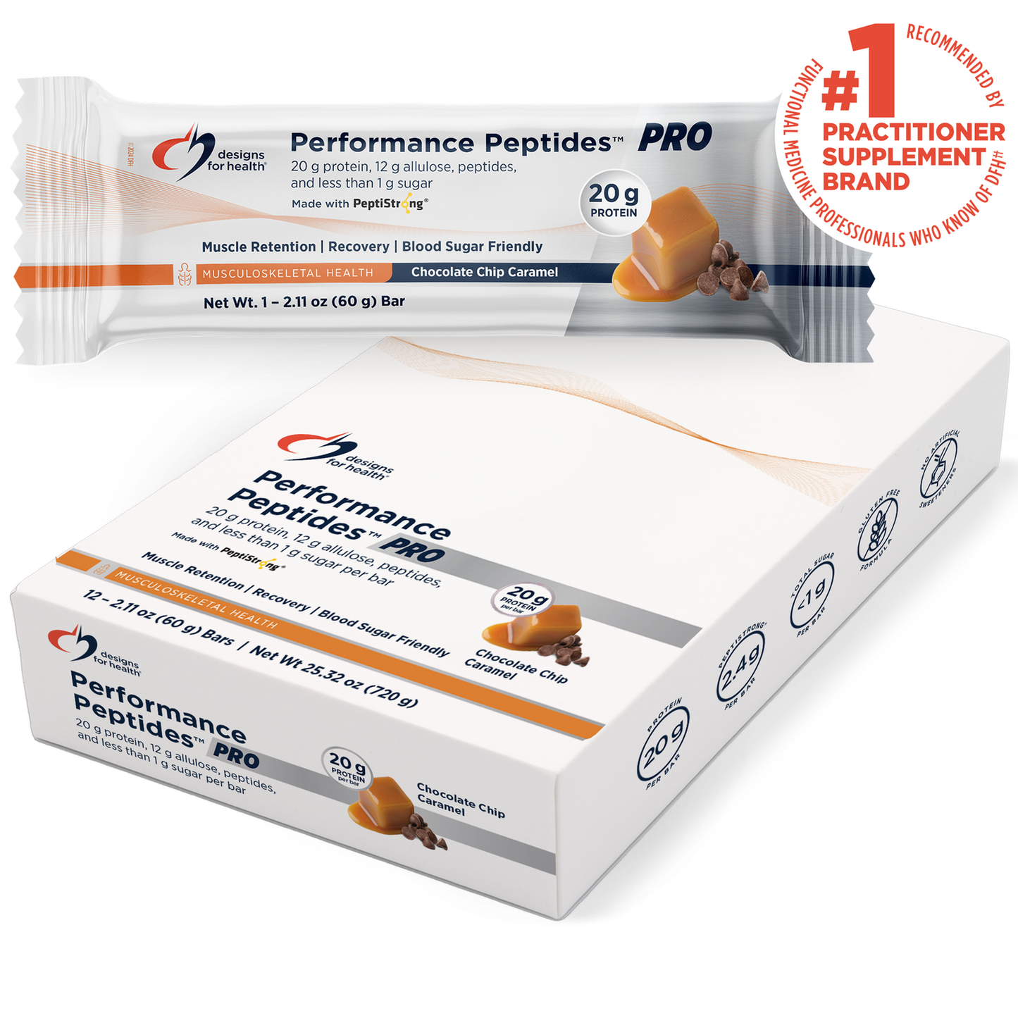 DESIGNS FOR HEALTH Performance Peptides™ PRO Bar