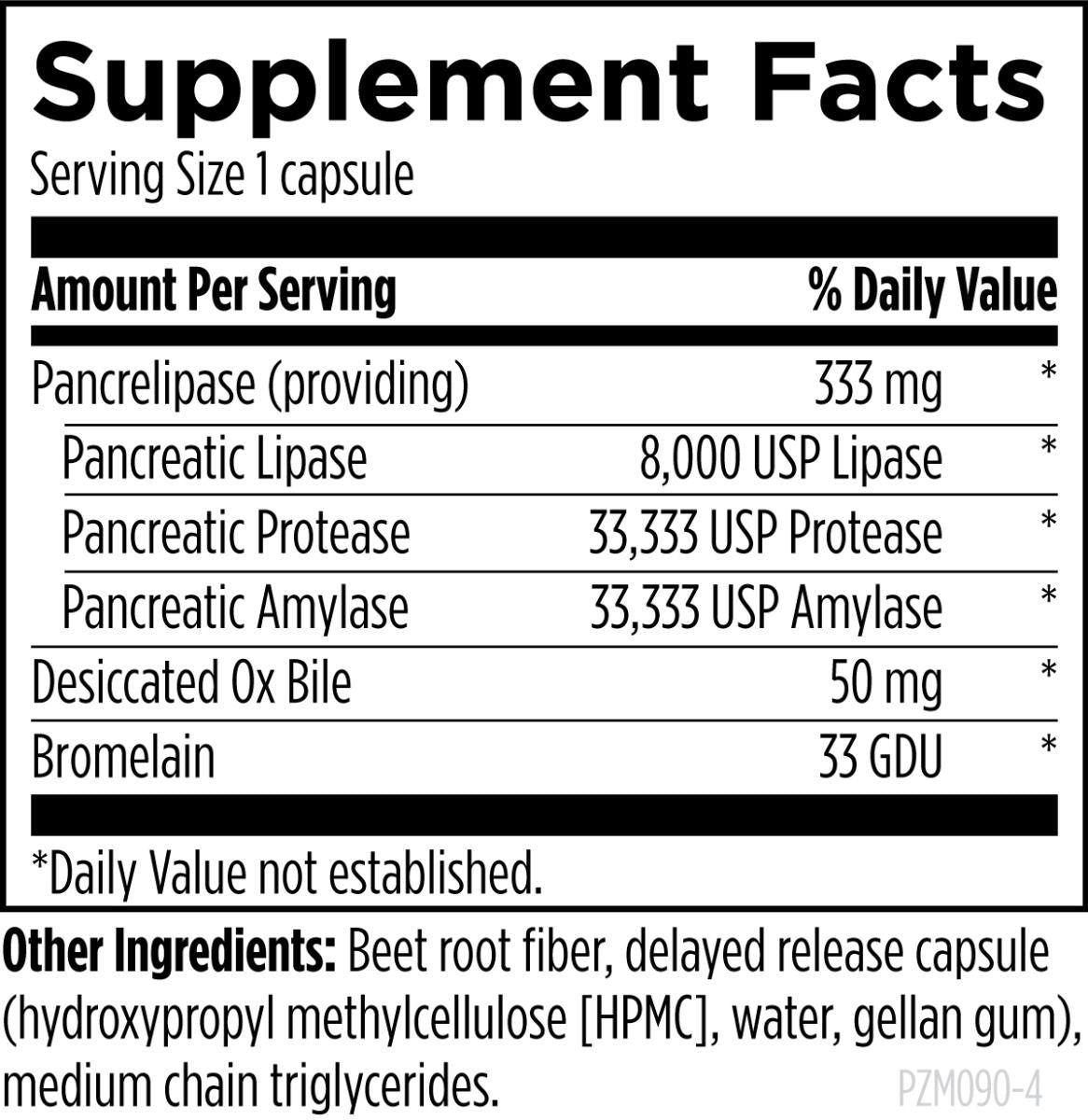 Pancreatic Enzyme Complex